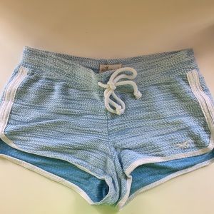 Heather blue Hollister shorts